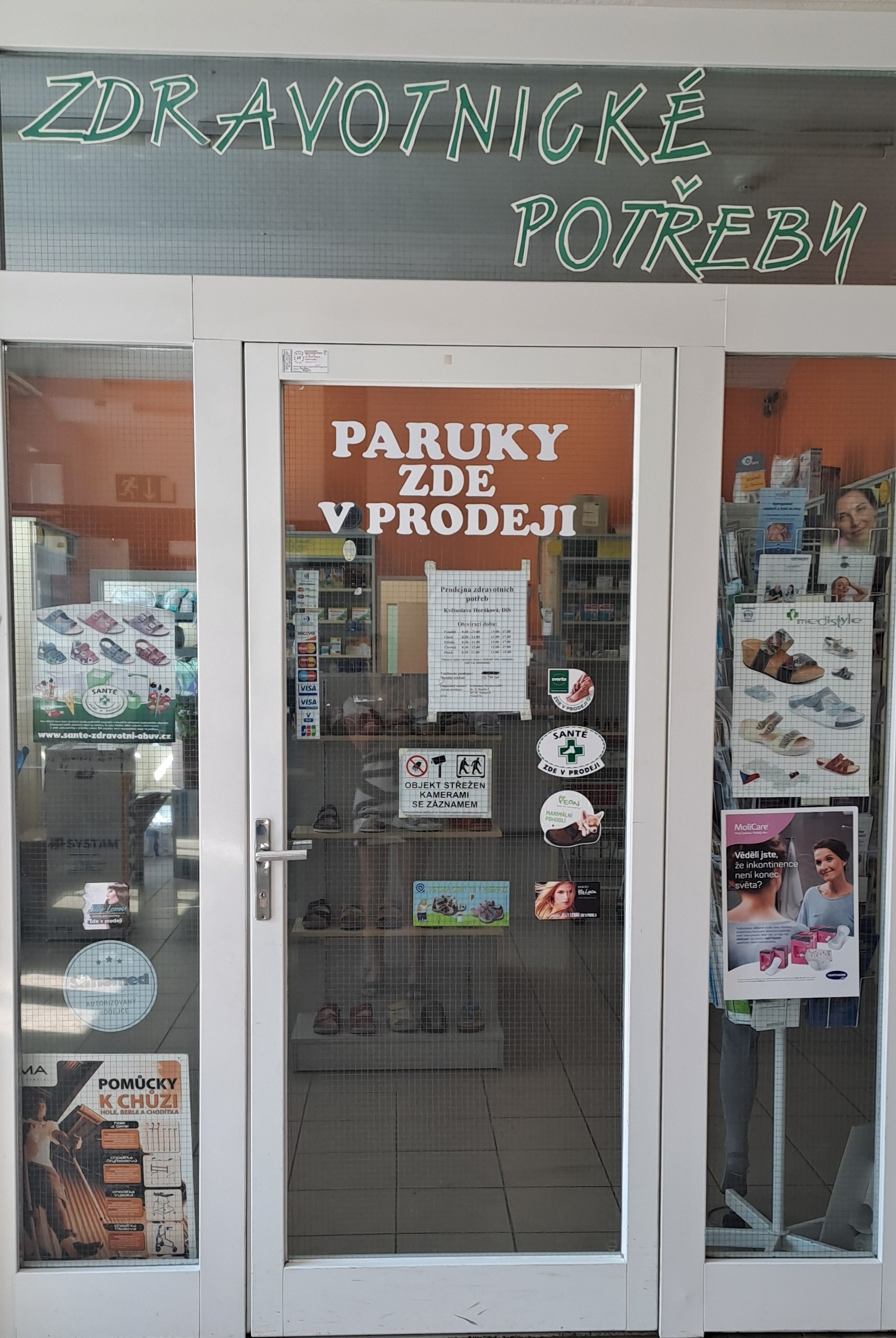 Zdravotnické potřeby